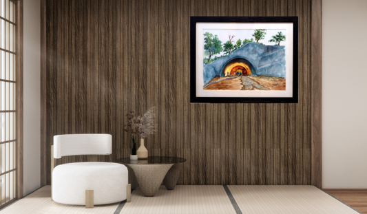 Gateway of Progress – Water Painting