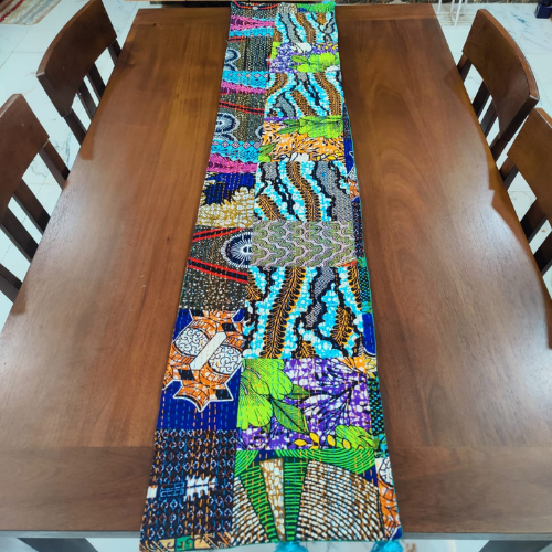 Artisan Patchwork Cotton Table Runner