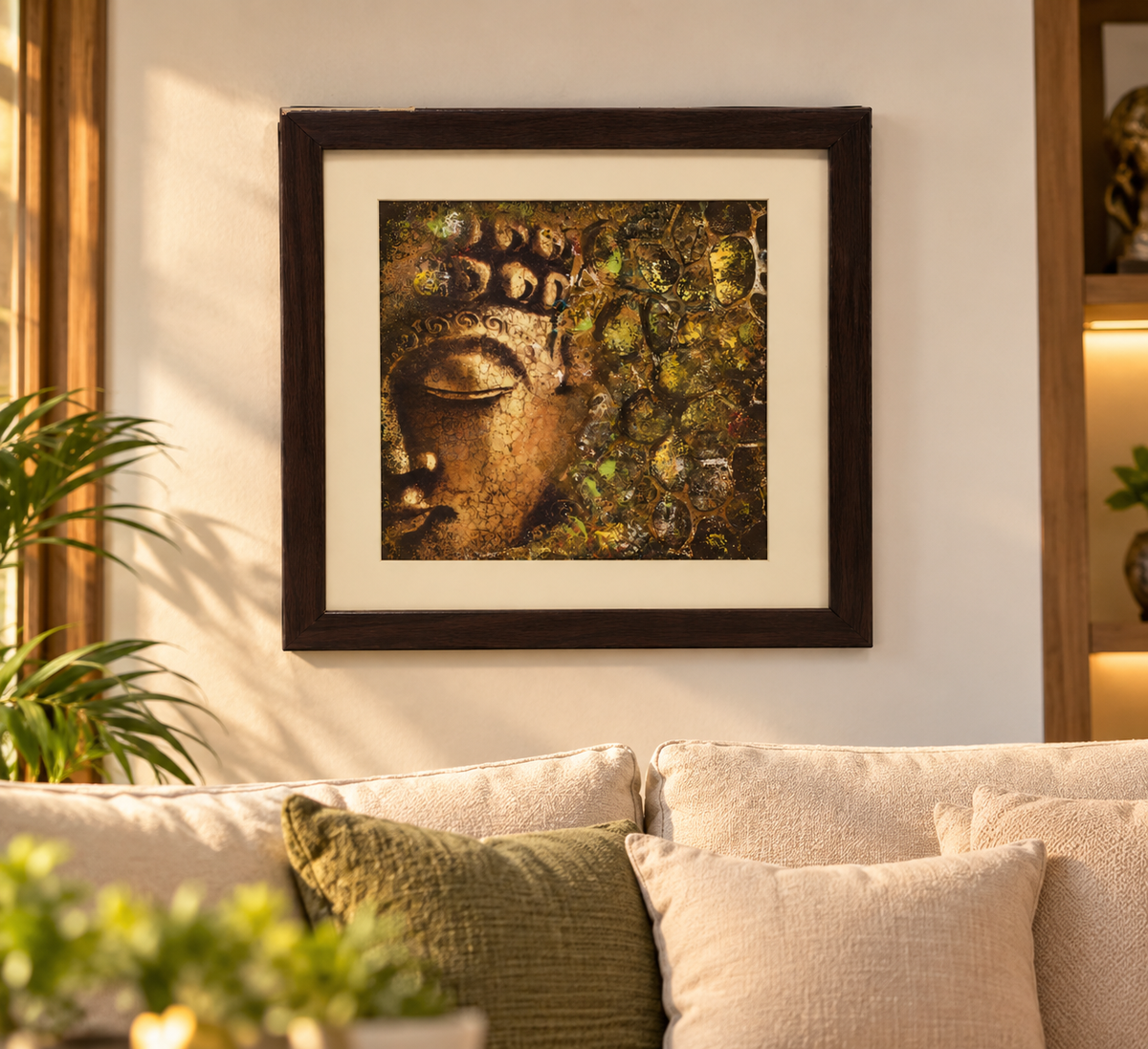 Buddha Decou page art wall art