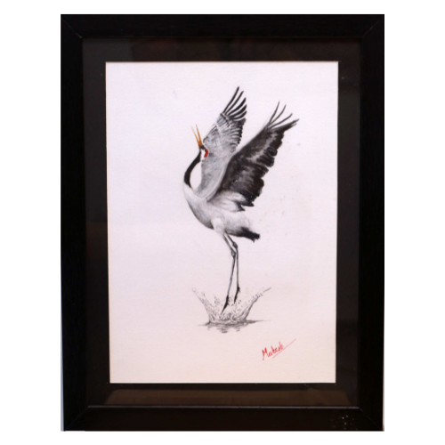 Grace in Motion – Water Painting