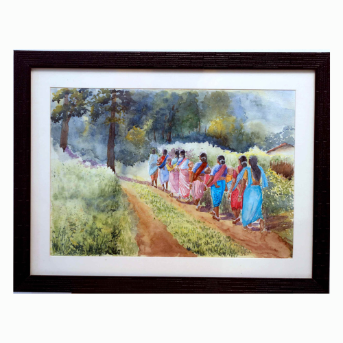 Journey of Togetherness – Water Painting