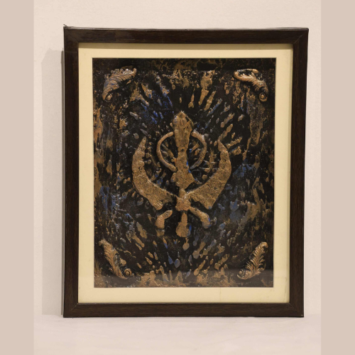 Sikhism symbol wall art