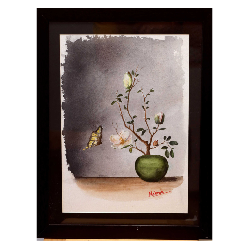 Gentle Arrival – Water Painting