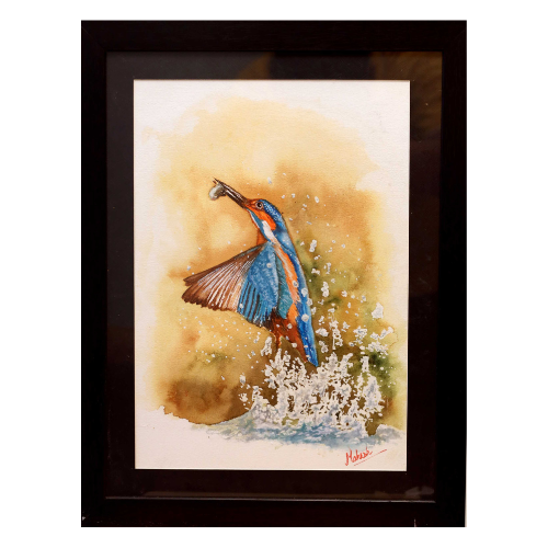 Splash of Freedom – Water Painting