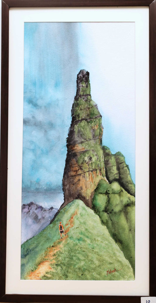 Journey to the Summit – Water Painting