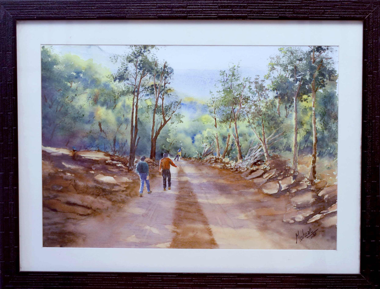 Journey Through the Woods – Water Painting