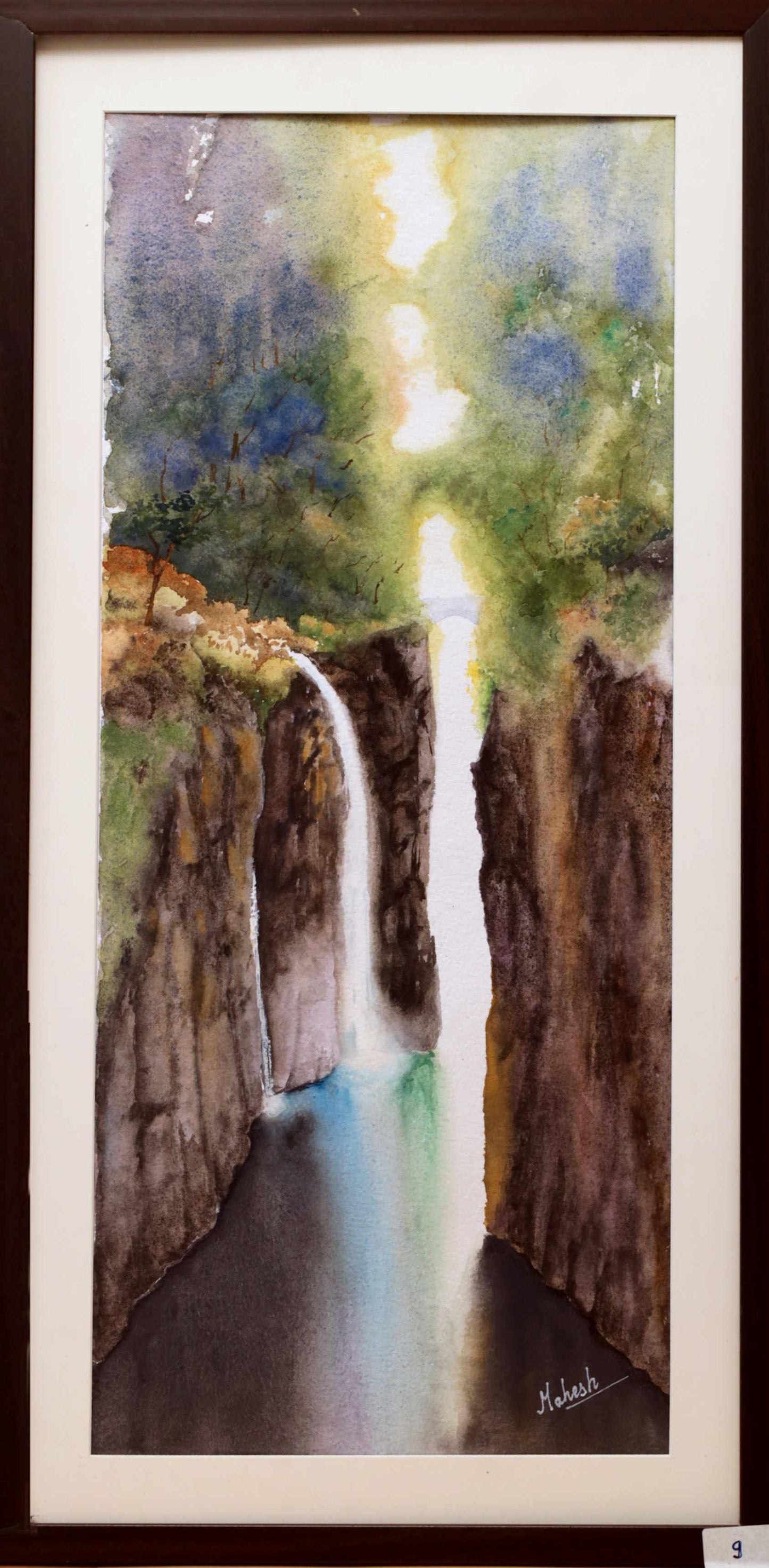 Path of Light – Water Painting