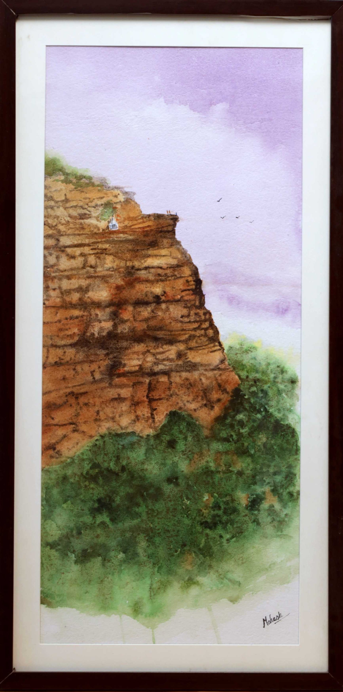 Edge of Serenity – Water Painting