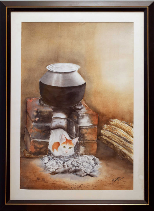 Warmth of Home – Water Painting